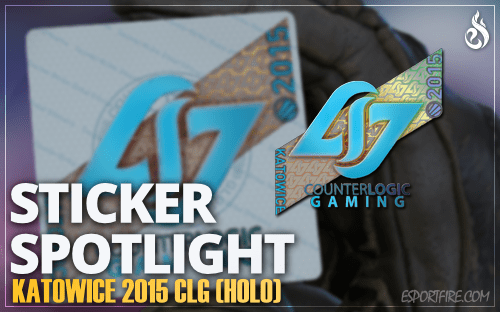 Thumbnail of article Crafts, Prices & Supply Katowice 2015 Counter Logic Gaming (Holo) - Sticker Spotlight #53