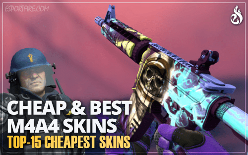 Thumbnail of article Best Cheap M4A4 Skins in CS:GO