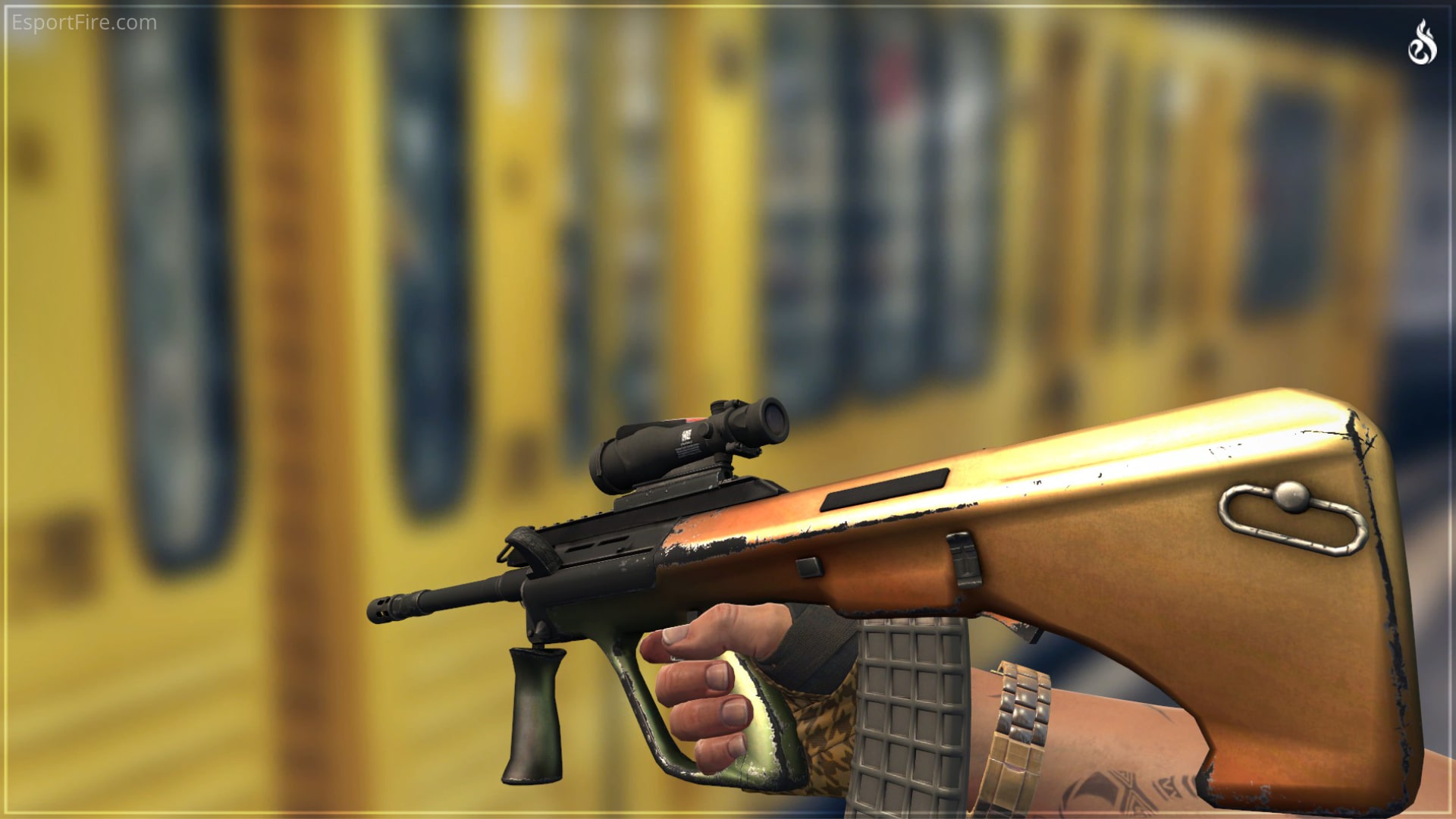 Counter-Strike Cheapest AUG Skins Amber Fade