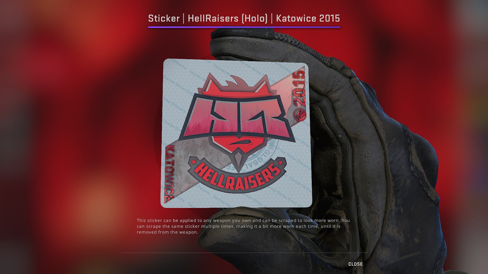 Katowice 2015 HellRaisers (Holo)