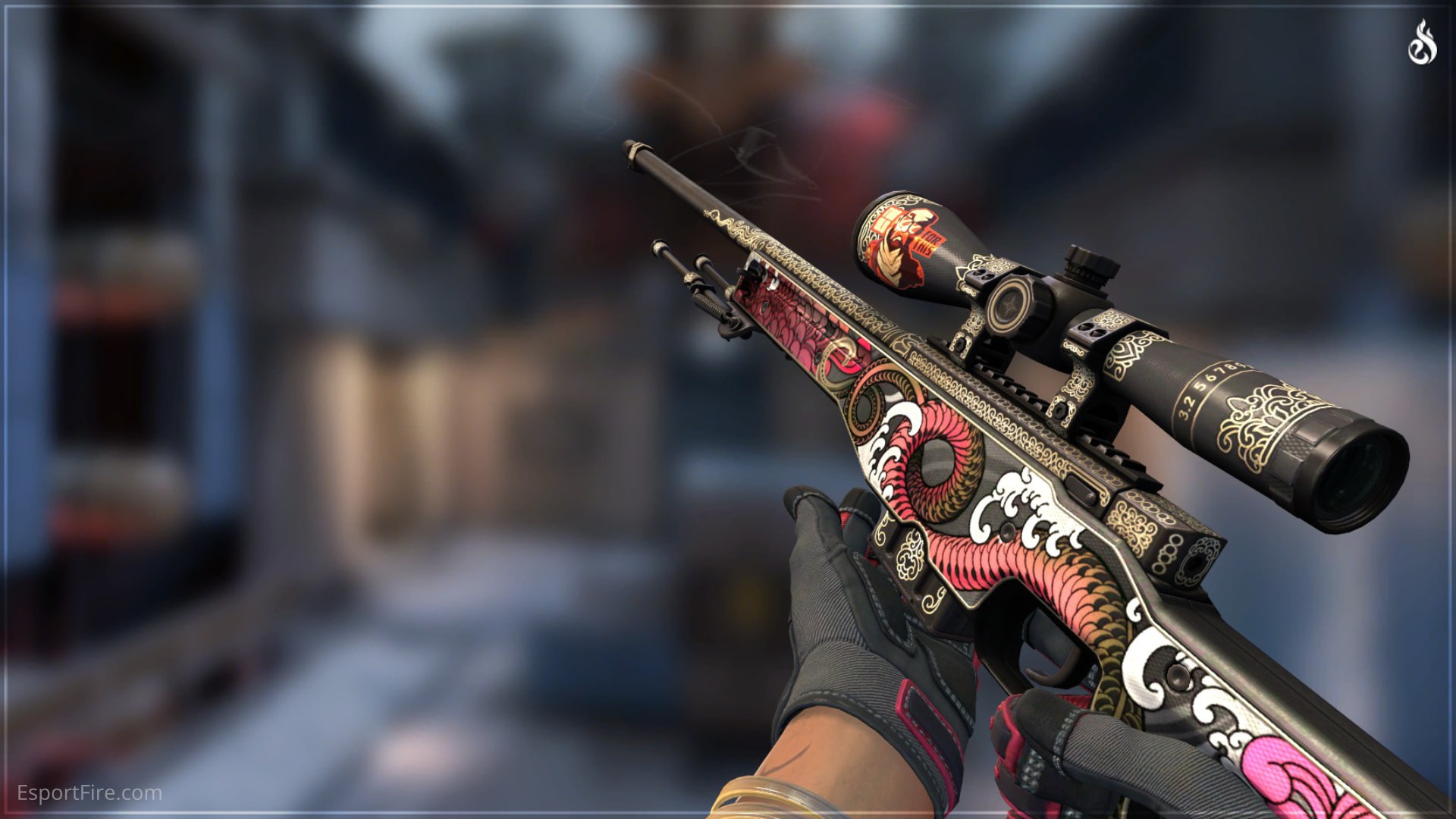 CS:GO AWP Duality Sticker Craft Too Old For This