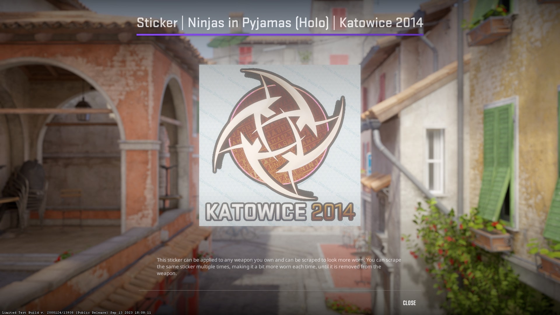 Sticker Ninjas in Pyjamas (Holo) Katowice 2014 Current Price