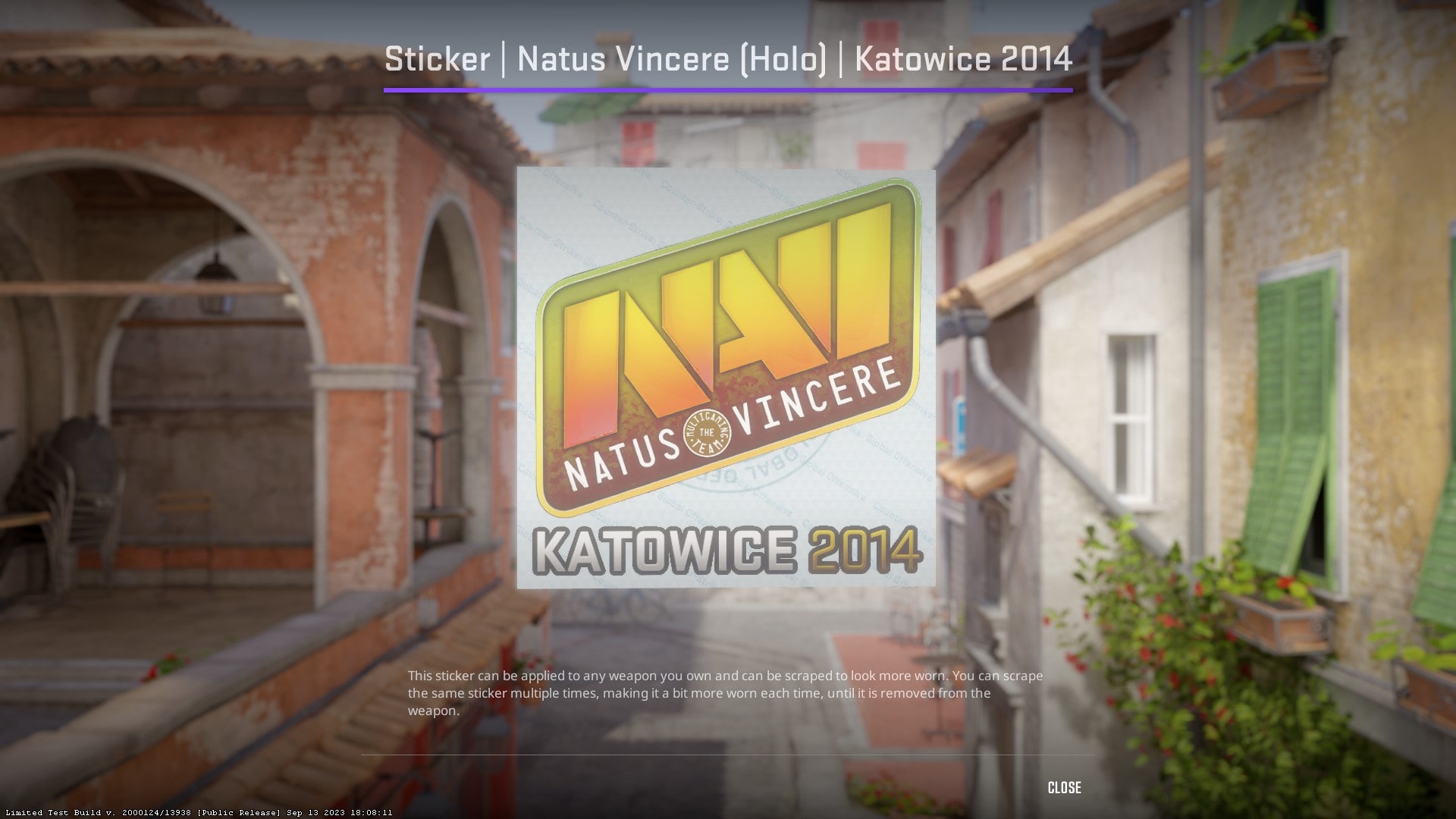 Sticker Natus Vincere (Holo) Katowice 2014 Current Price