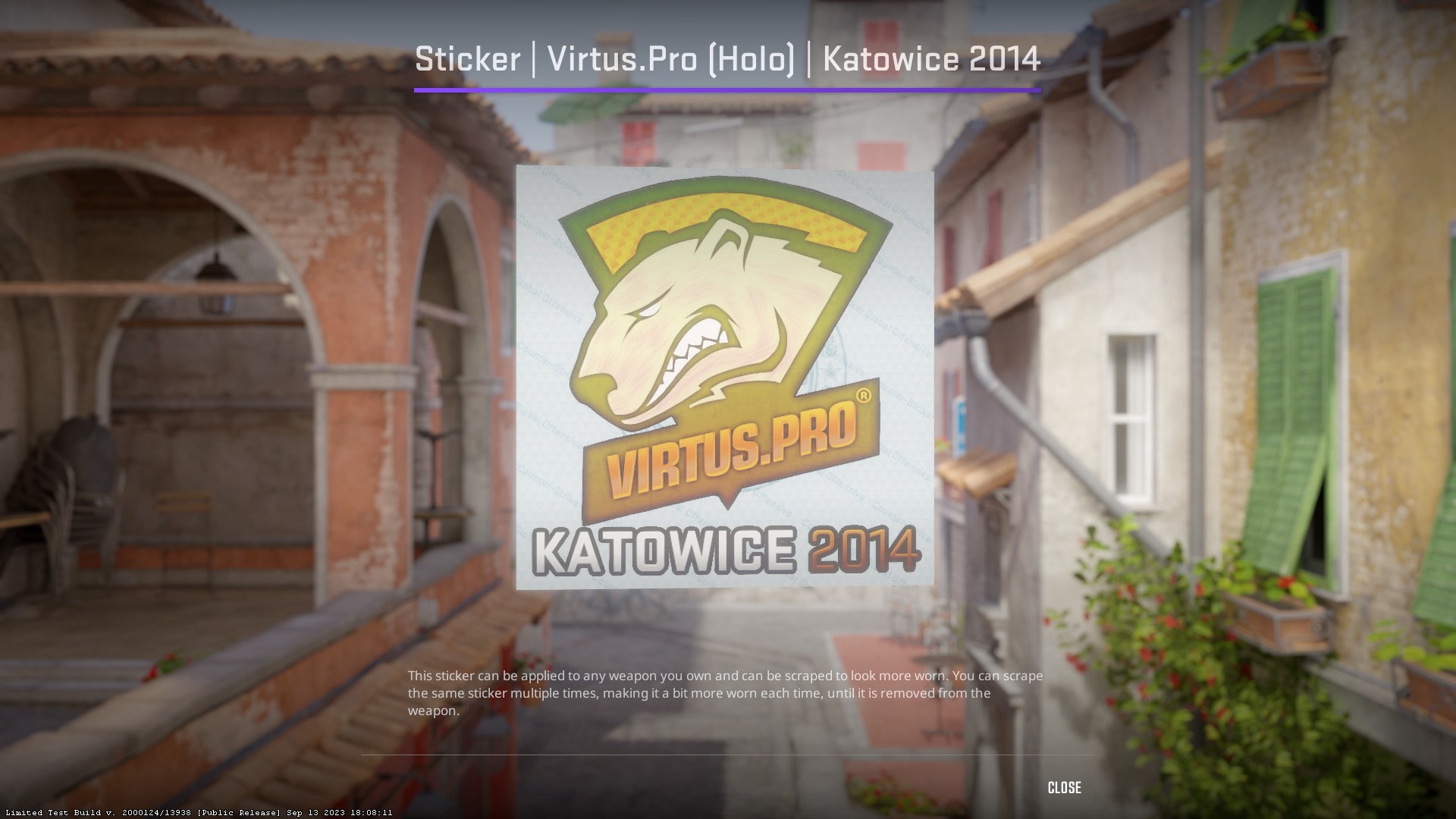 Sticker Virtus.Pro (Holo) Katowice 2014 Current Price