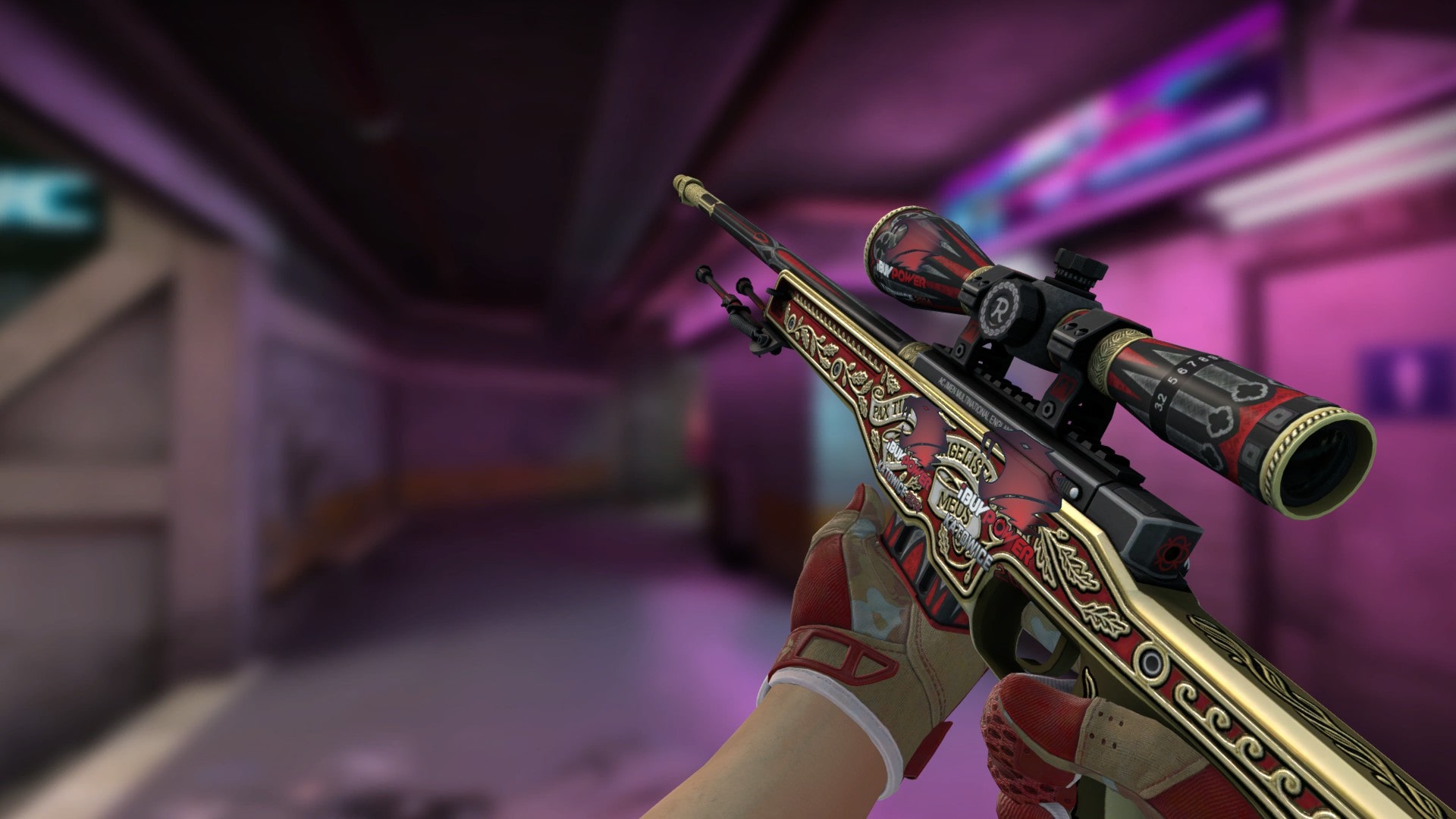 Sam on X: Ok this is a dope craft ST FN AWP Atheris with an LDLC Holo  on the scope.  / X