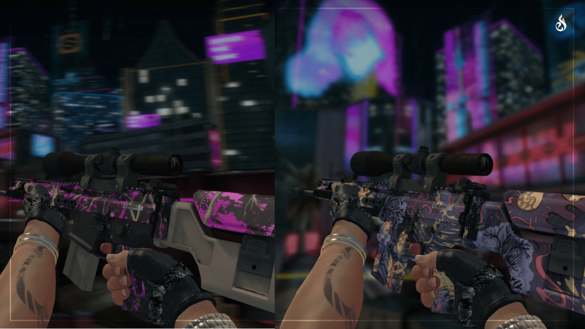 CS:GO First and last released SCAR-20 Skin