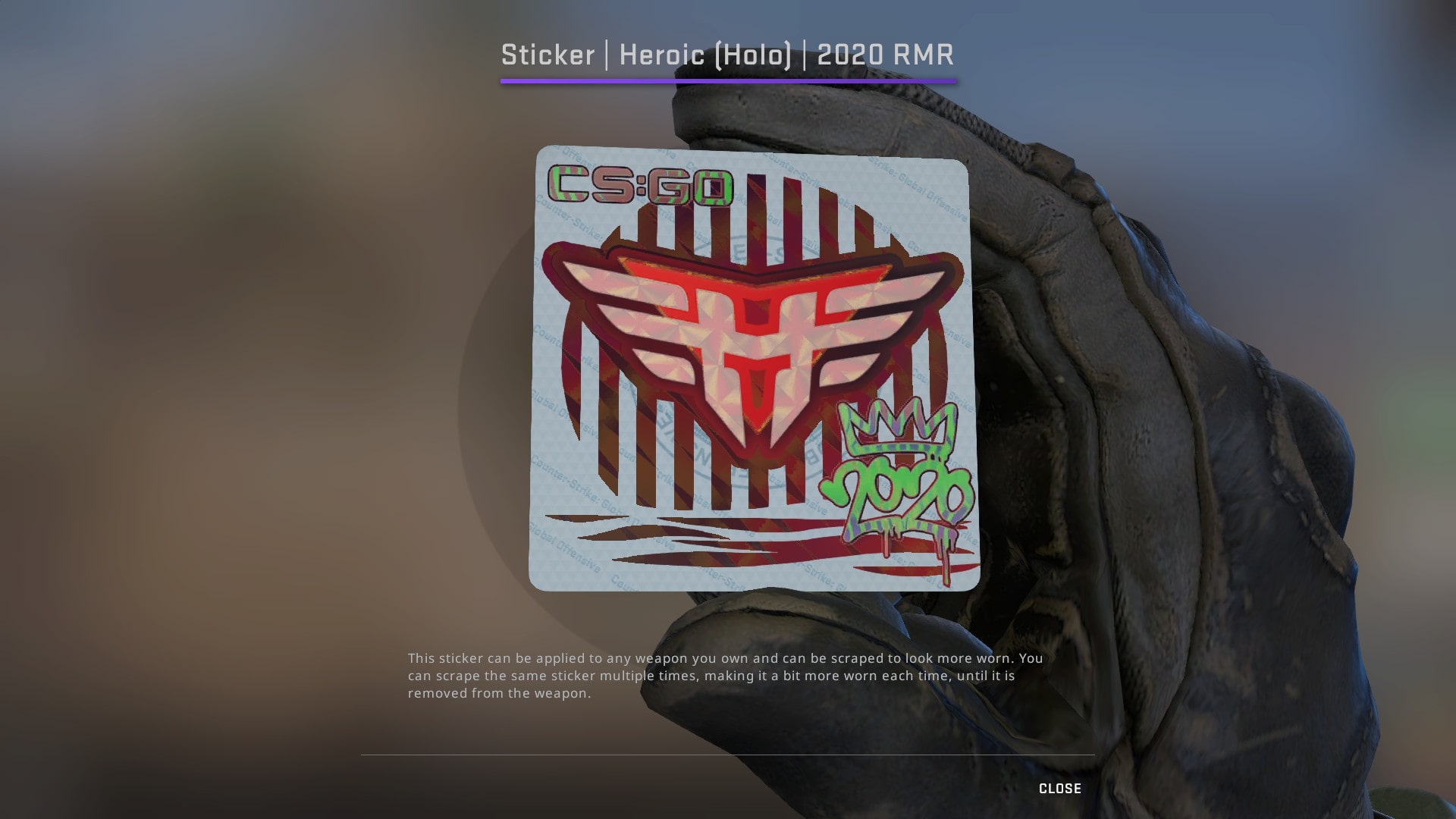 Red Laminate + Redstone stickers : r/csgo