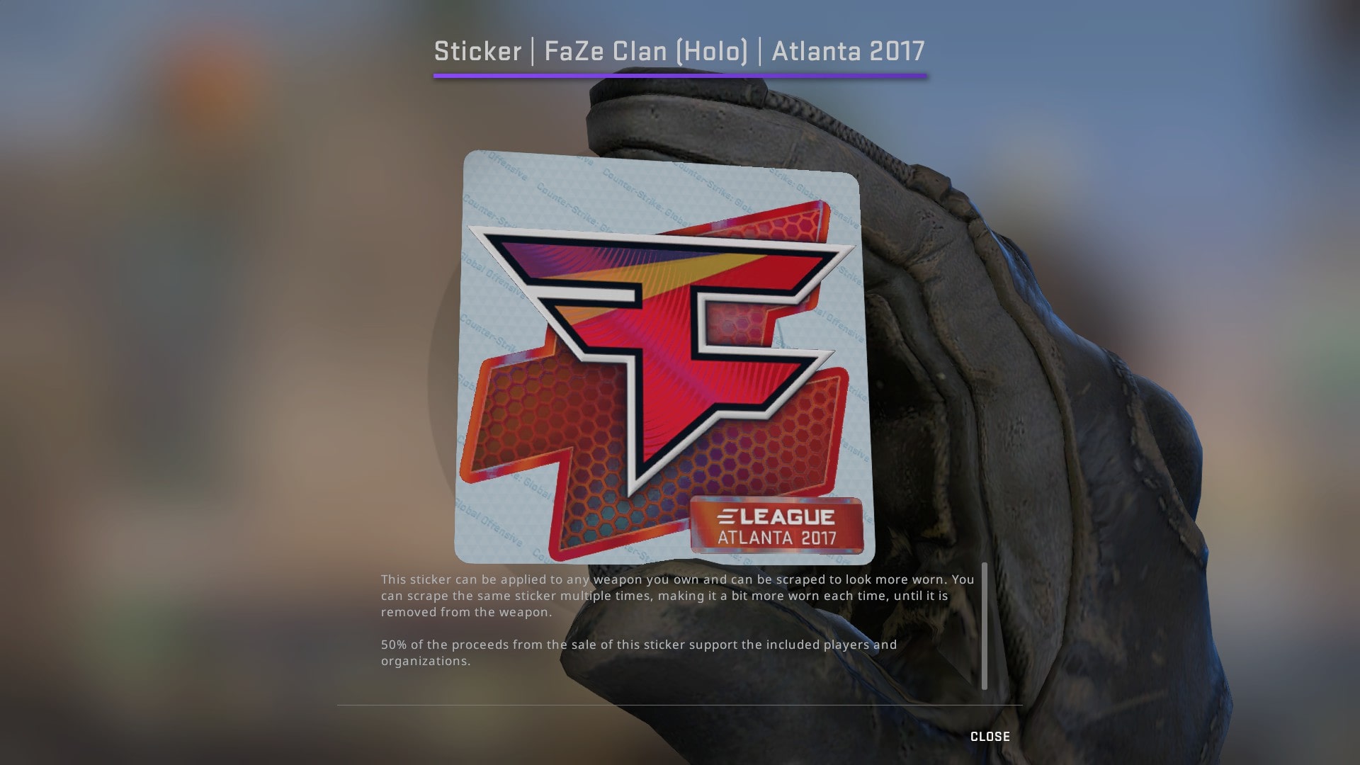 Best red stickers for crafts FaZe Clan