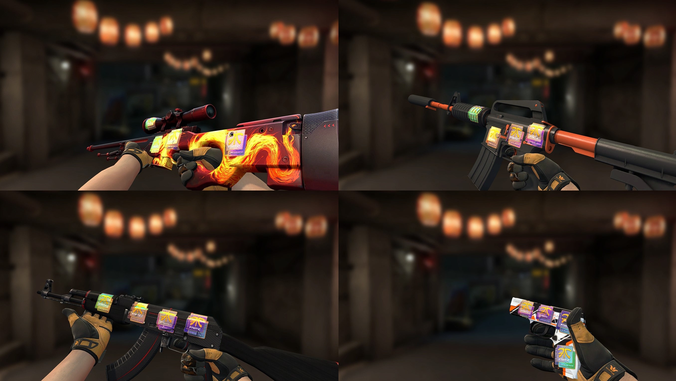 DreamHack 2014 Fnatic Holo Sticker Crafts