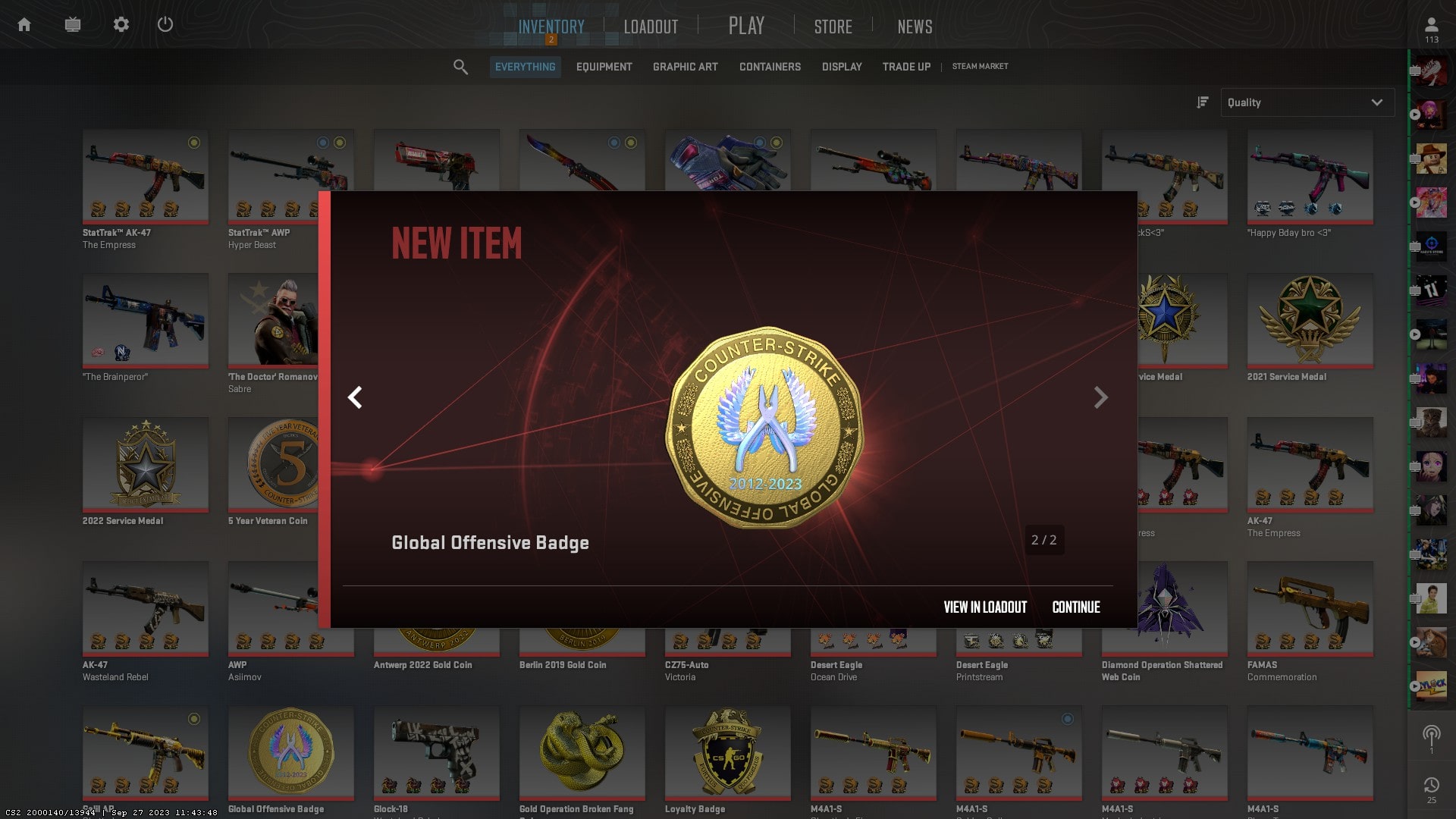 Counter-Strike 2 (CS2) Global Offensive Badge: How to get, features, and  more