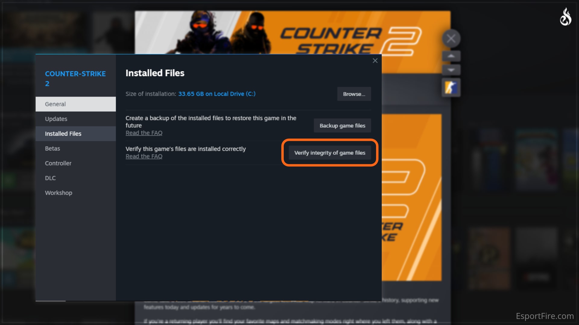 How to fix the VAC was unable to verify your game session error for CS2