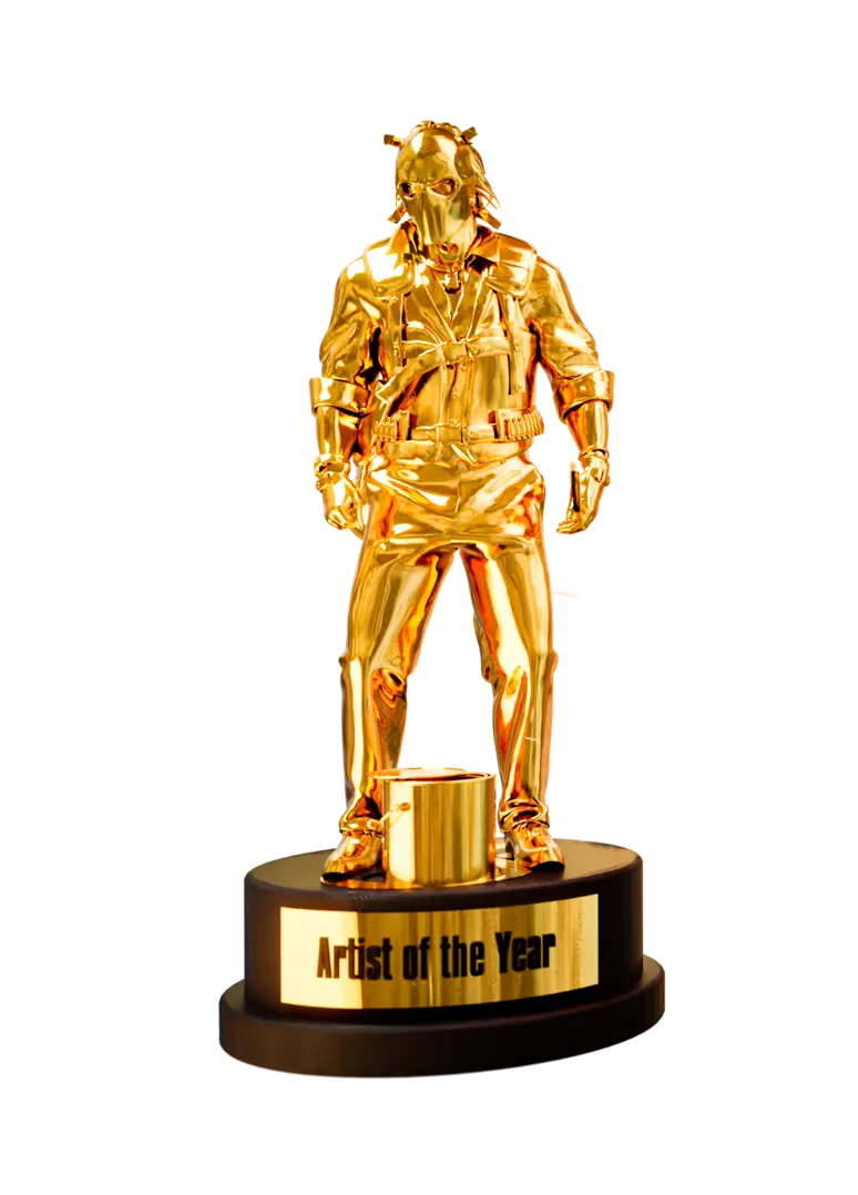 Statue for Award Category Artist Of The Year