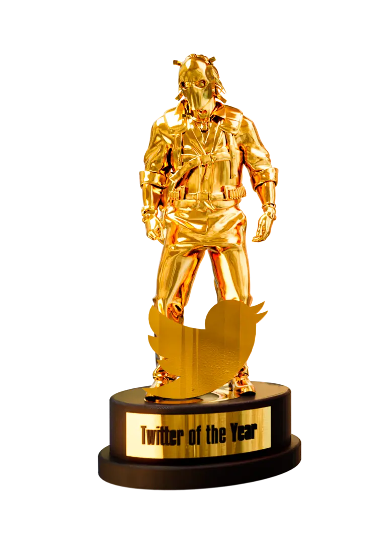 Statue for Award Category Skin Twitter Of The Year