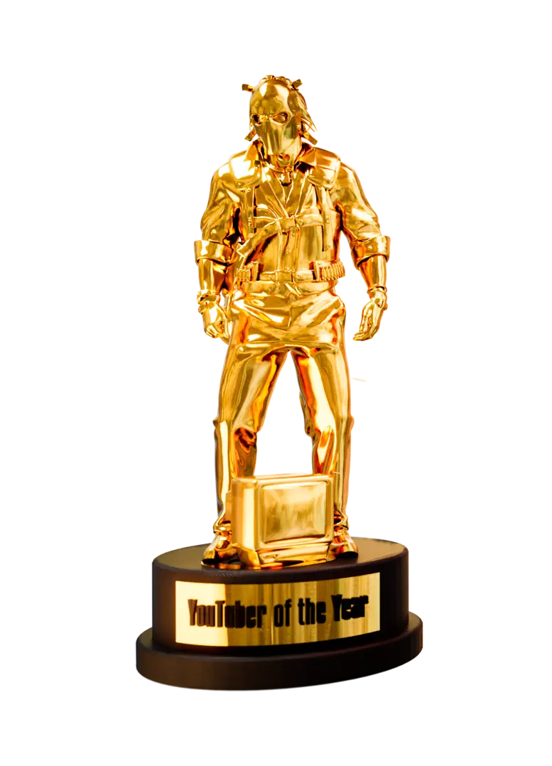 Statue for Award Category Skin Youtuber Of The Year
